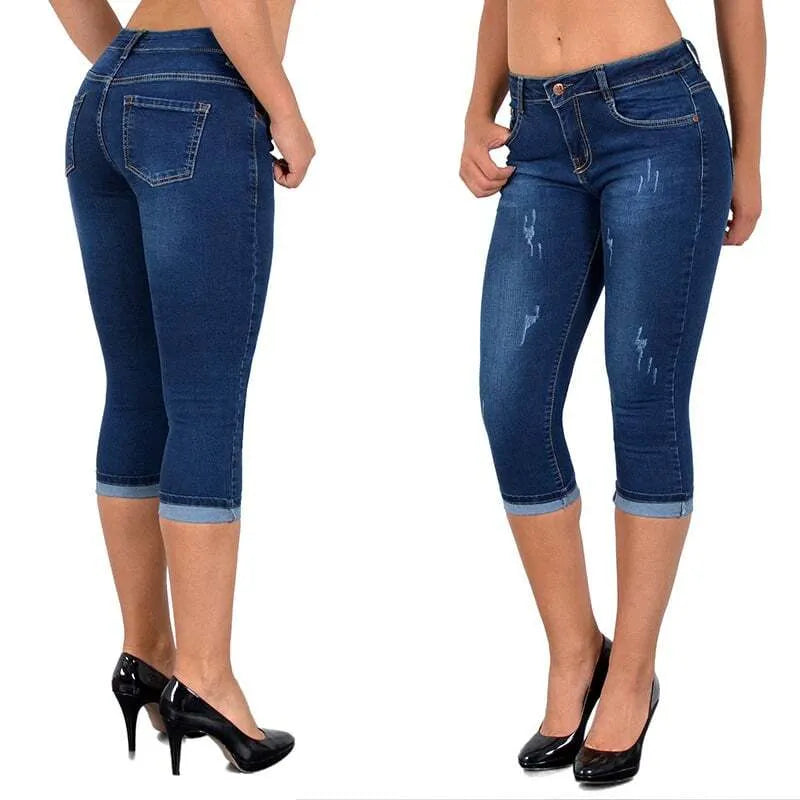 Denim legging