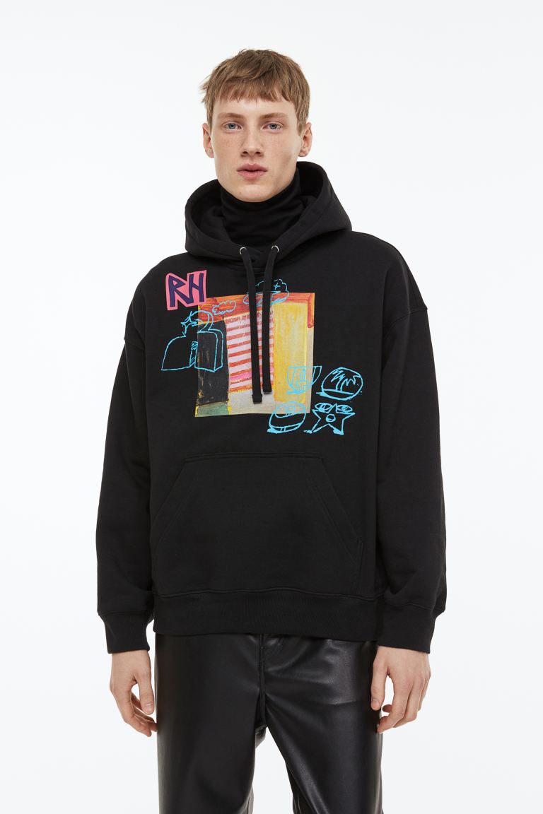 Oversized Fit Cotton hoodie